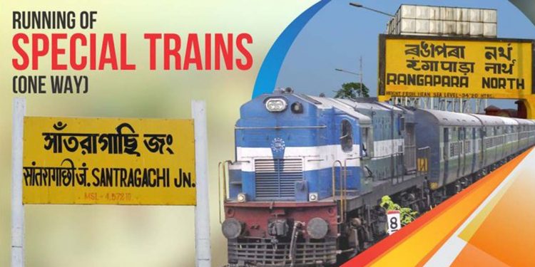 Northeast Frontier Railway To Run Two Special Trains