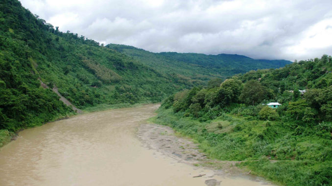 Kaladan river