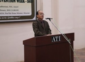 Mizo home minister