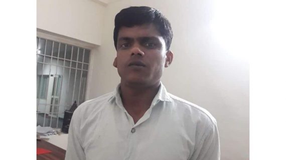 Accused in Dhubri police case Jamir Sk alias Jitu Sk, son of Ali Sk arrested for being involved in woman trafficking case.