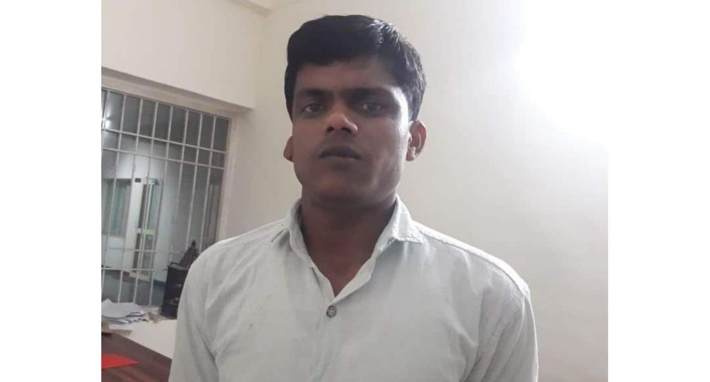 Jamir Sk alias Jitu Sk, son of Ali Sk arrested for being involved in woman trafficking case.