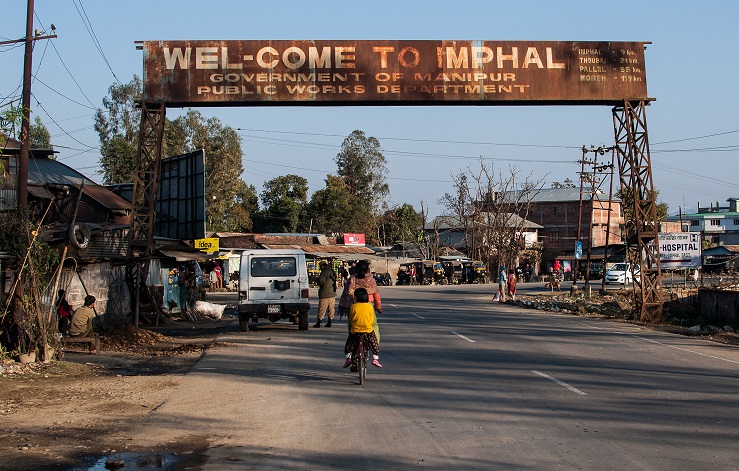 Small passenger vehicles' owners, drivers launch stir against restrictions in Imphal