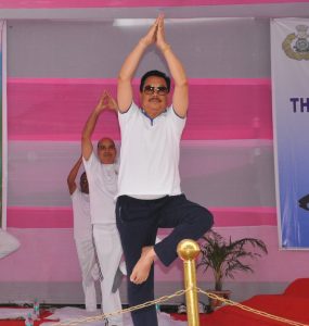 Arunachal’s bigwigs join International Day of Yoga celebrations 2