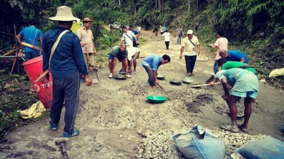 Road construction