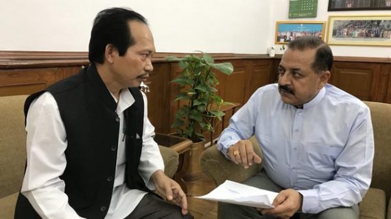 Chakma chief meets DoNER Minister Chakma chief meets DoNER Minister