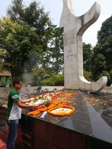 pray at Rabha samadhisthol (samanyakhetra)at tol Kolibari Tezpur