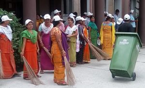 Cleaning drive