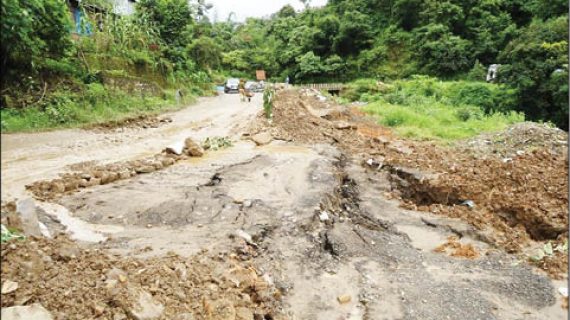 kohima sinking road kohima sinking road