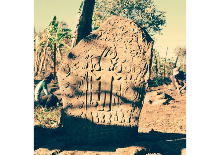 menhirs and megaliths of Vanchhia village