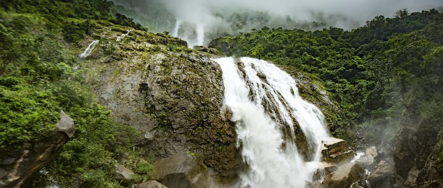Kynrem Falls, Cherrapunji Kynrem Falls, Cherrapunji