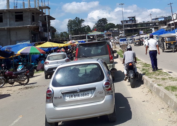 itanagar traffic