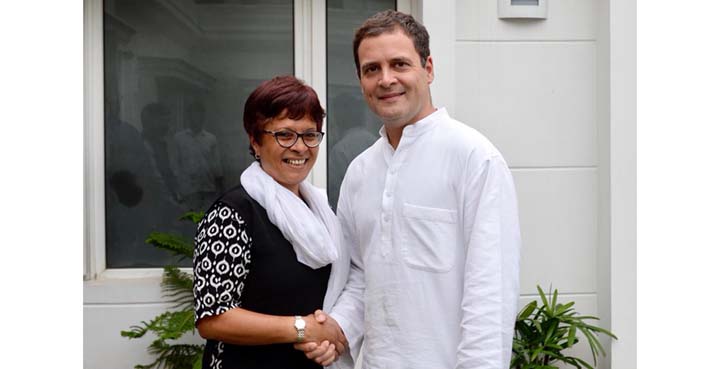 Rahul with Ampareen