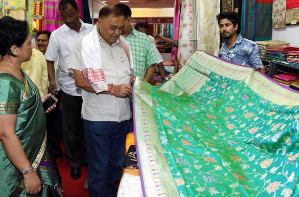 Ranjit Dutta at Silk Mark Expo Guwahati