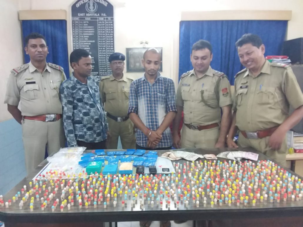 tripura drug arrest