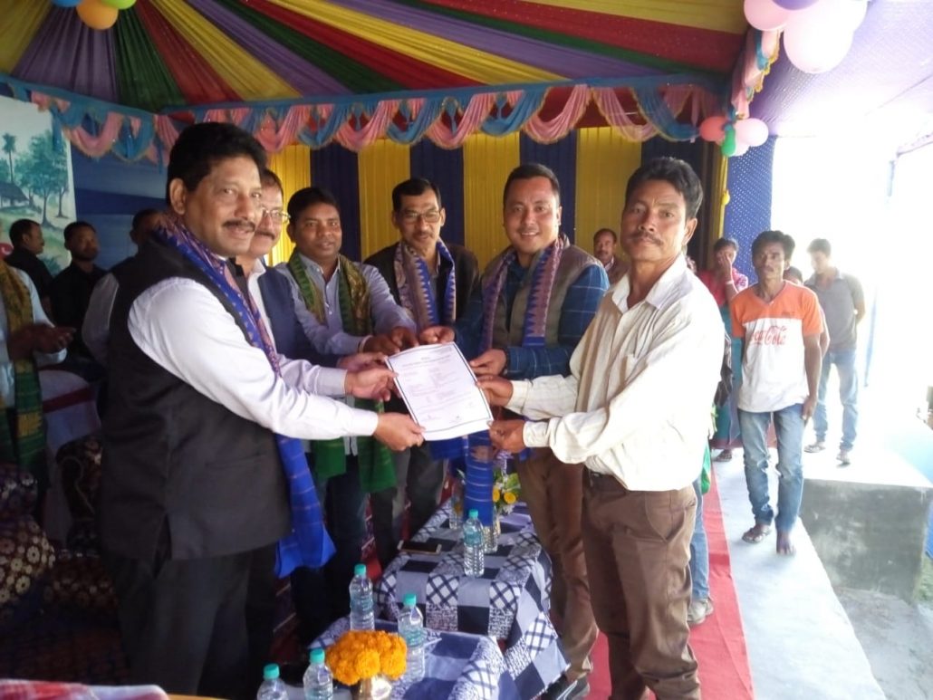 137 Tribal families get land pattas in Udalguri