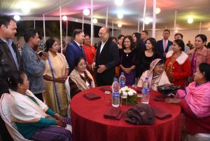 manipur chief minister sharing a moment with manipuri residing in myanmar DIPR photo