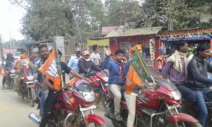 BJP bike rally