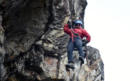 sikkim rock climbing