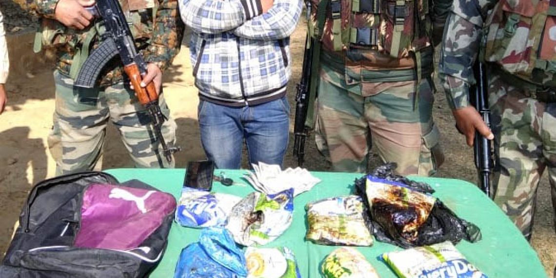 Manipur: Assam Rifles nab alleged drug peddler and banned cadre member