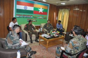 indo-myanmar army meet