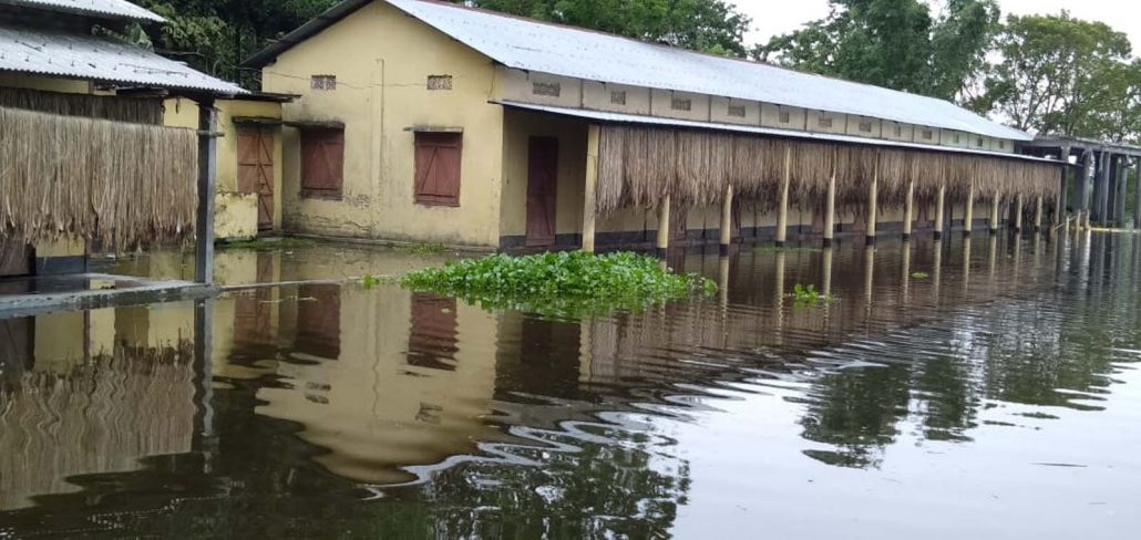 flood affected school