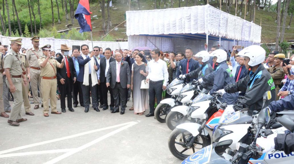 Meghalaya CM inaugurates Shillong Mawlai Bypass, Mawkynroh Police Outpost 1