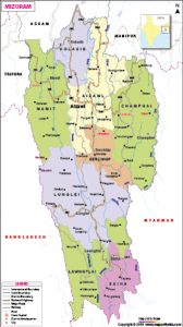 PRISM, MPC demand inner line reserve forest in Mizoram map 1