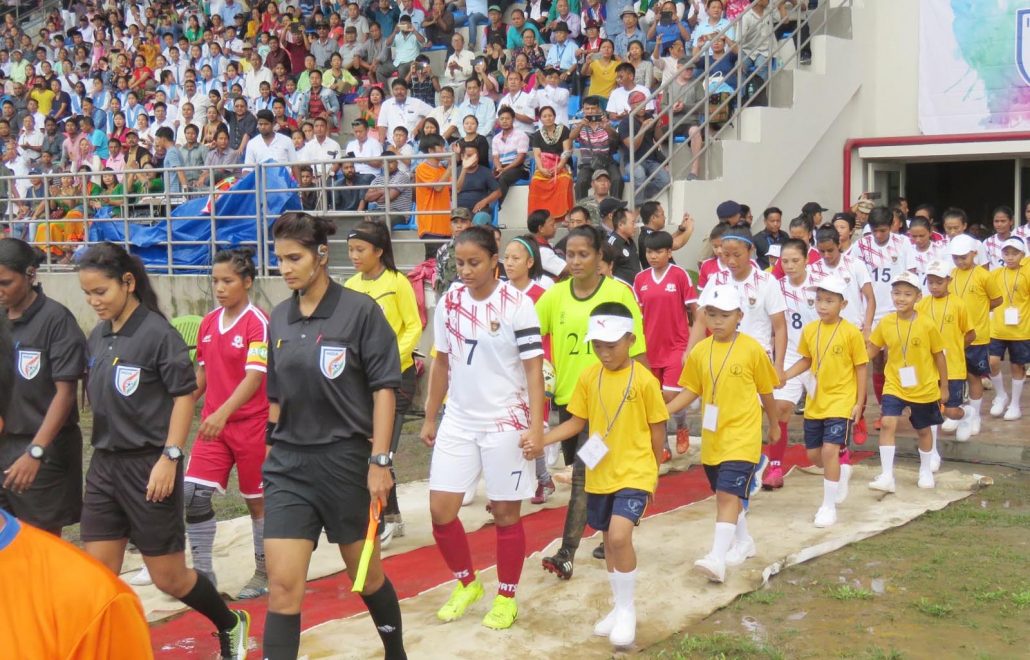 Senior women's national football