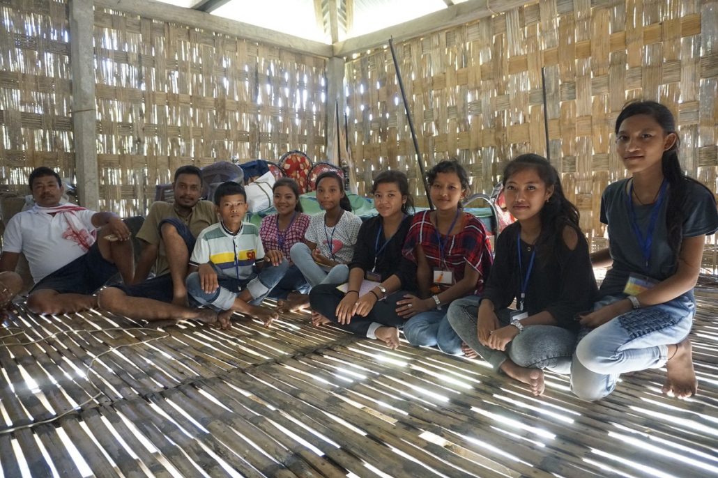 How Majuli's community library's children got together for flood aid 1