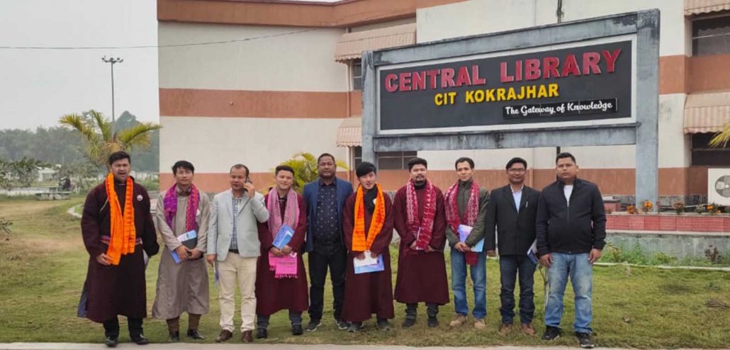 Delegation from Ladakh in CIT Kokrajhar. Image: Northeast Now