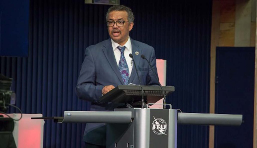 WHO Director General Tedros Adhanom Ghebreyesus