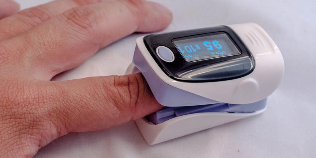 can a pulse oximeter detect dead space in lungs