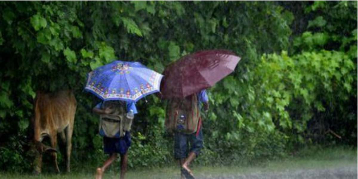 Weather rains Tripura