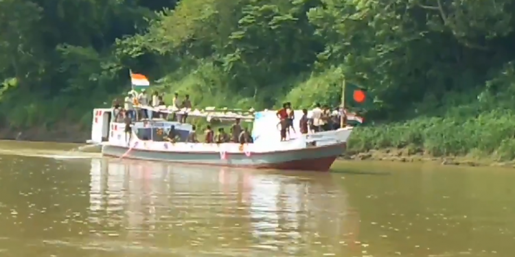 Tripura opens waterways to link with Bangladesh, barge cement reaches ...