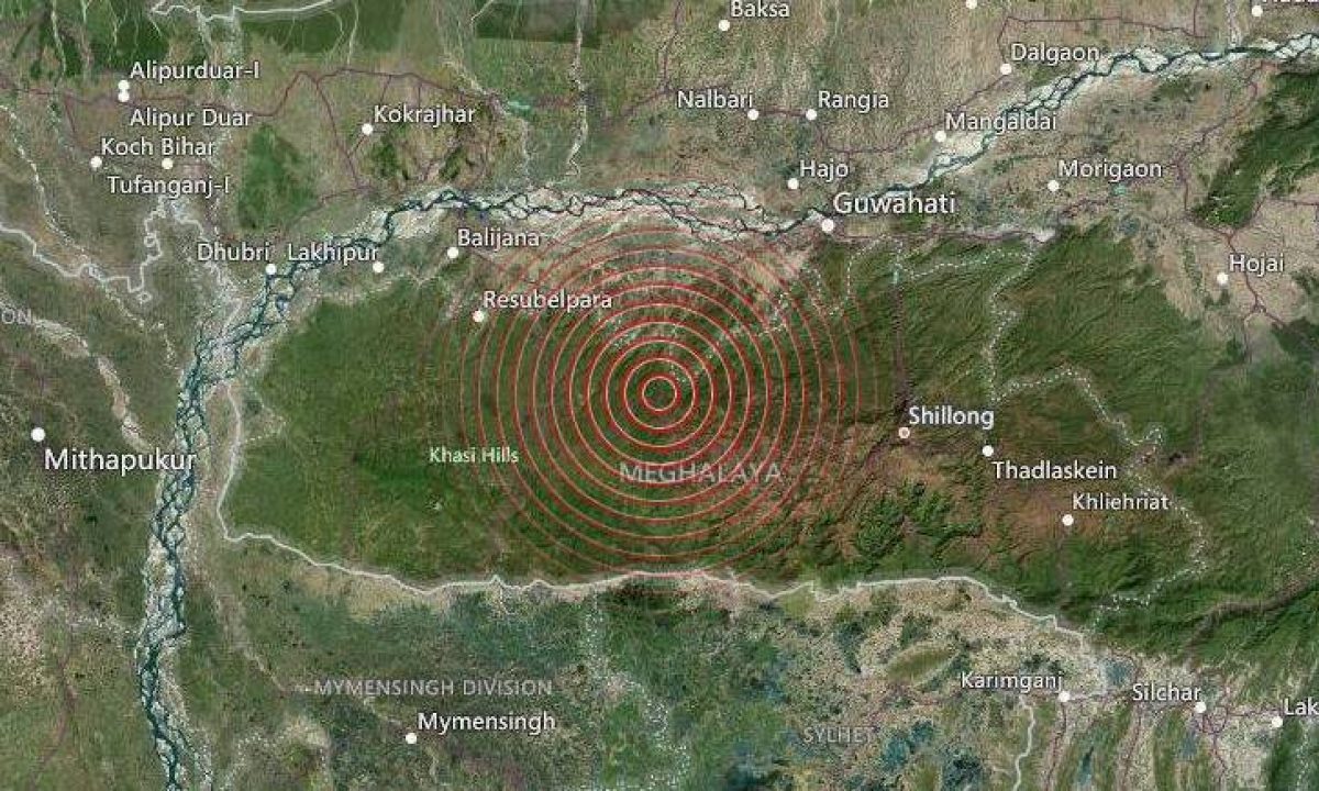 4.4 magnitude earthquake hits Assam, Meghalaya & Manipur