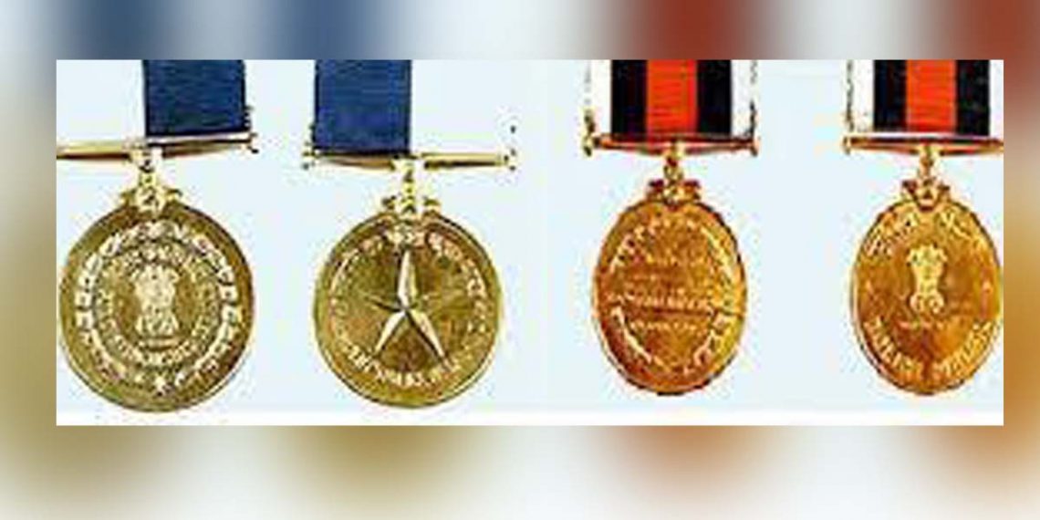 President’s police medal for distinguished service to 3, medal for