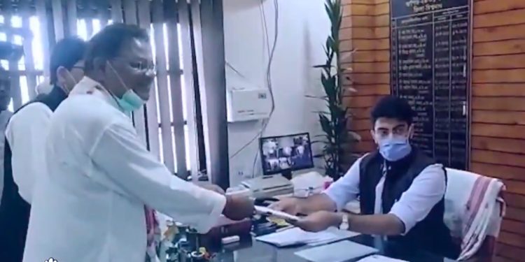 Assam Congress president Ripun Bora files nomination from Gohpur constituency