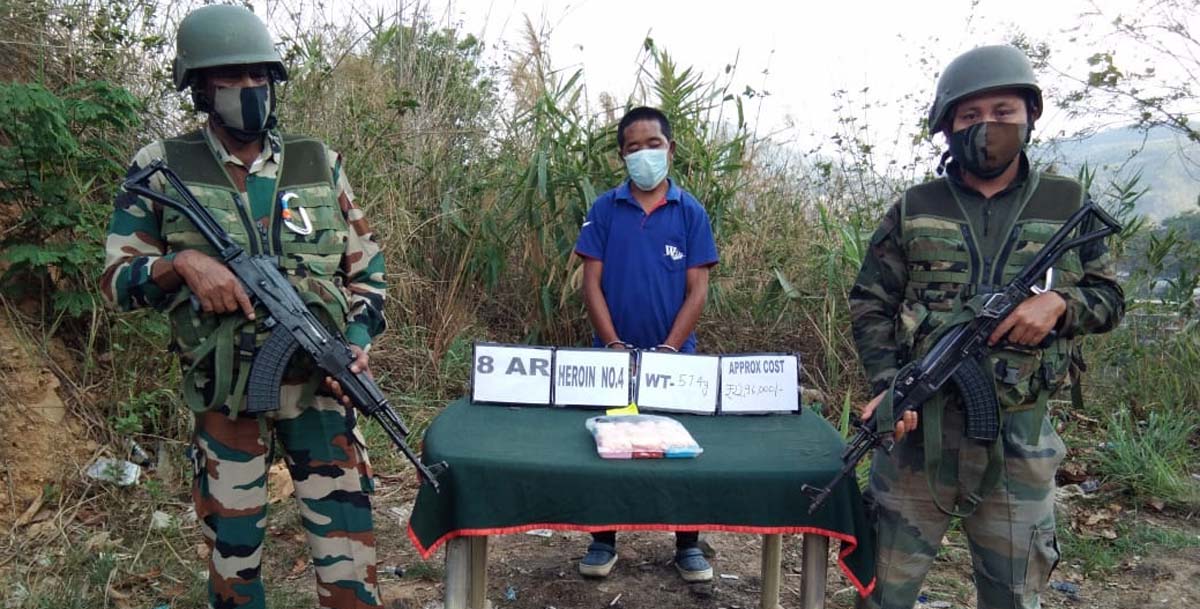 Assam Rifles recovers heroin