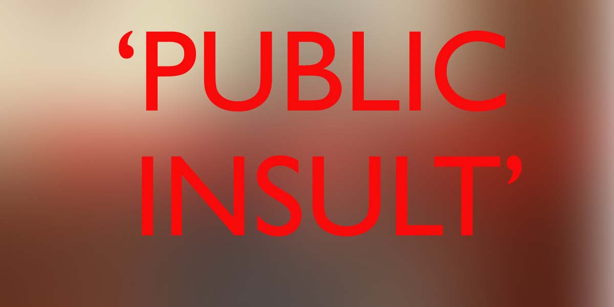 Public Insult