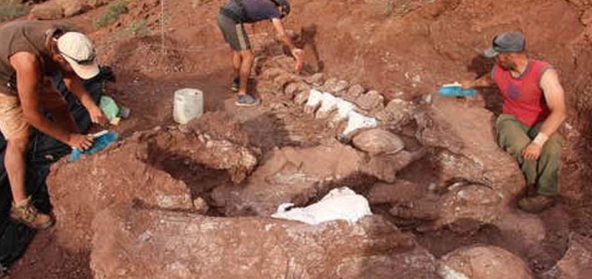 when were the first dinosaur bones discovered
