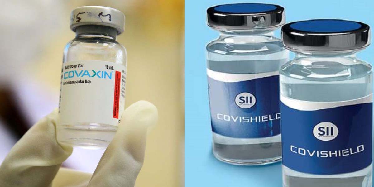 Covaxin Covishield vaccine