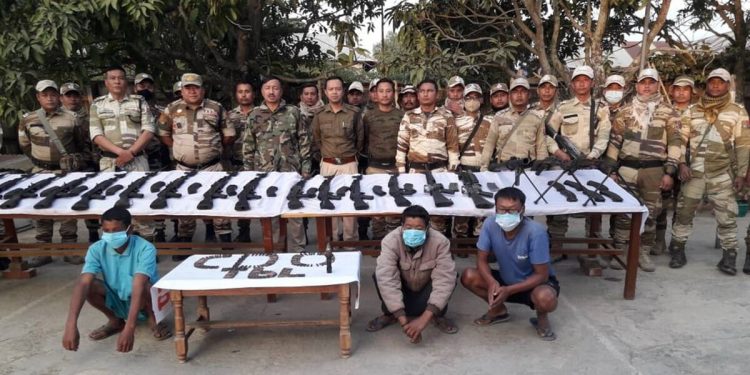 Manipur: Huge cache of UNLF militants’ arms recovered in Imphal, three held 1
