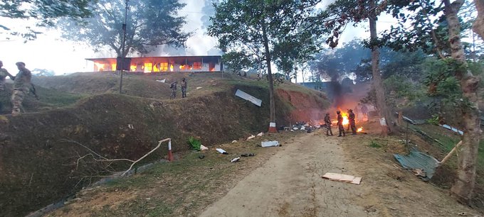 Nagaland: Two more civilians killed in firing in Mon district, Assam Rifles camp set ablaze 1