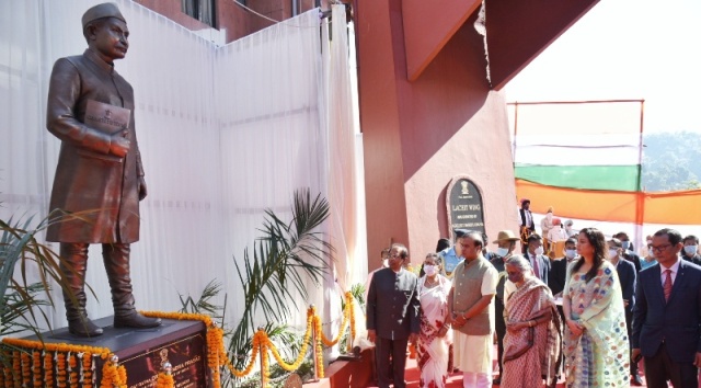 Assam Governor Unveils Statue Of Dr Rajendra Prasad At Raj Bhavan In ...