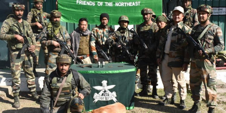 Manipur: ZUF camp busted, arms recovered 1