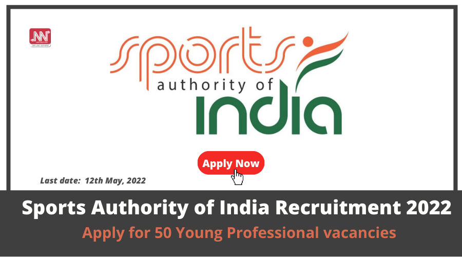 Sports Authority of India Recruitment 2022