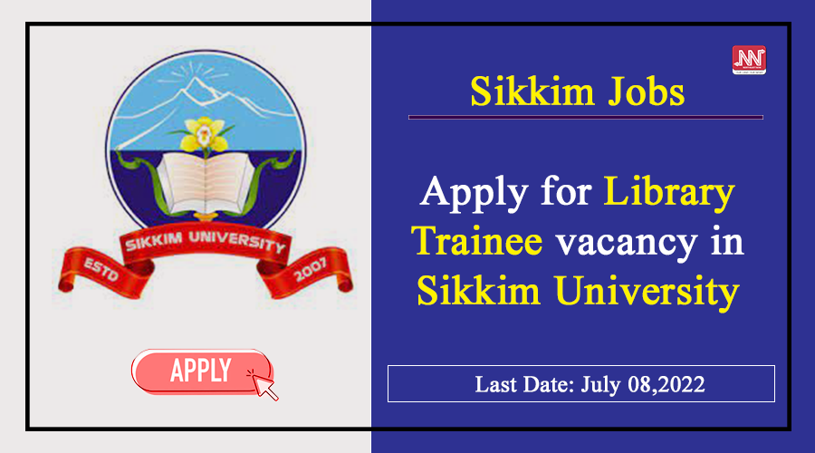 Sikkim Jobs vacancy in Sikkim University