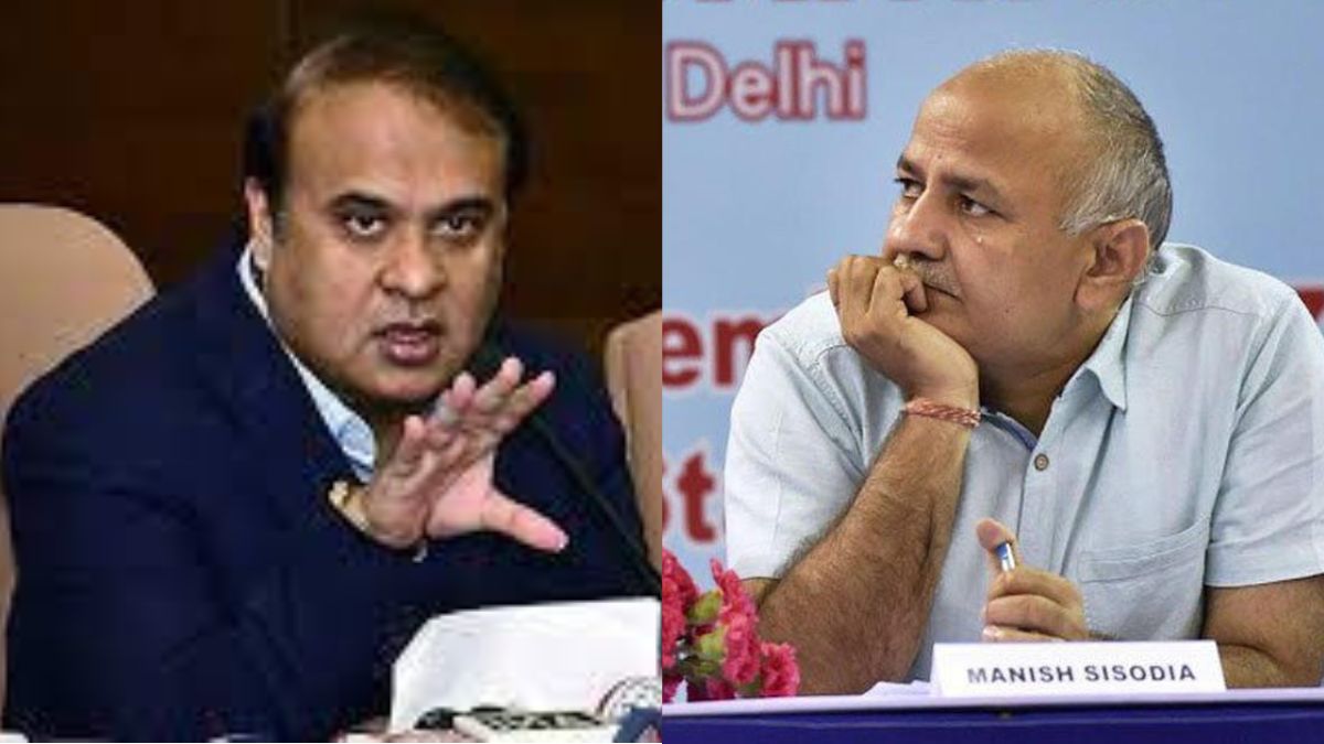 Himanta Biswa Sarma Manish Sisodia