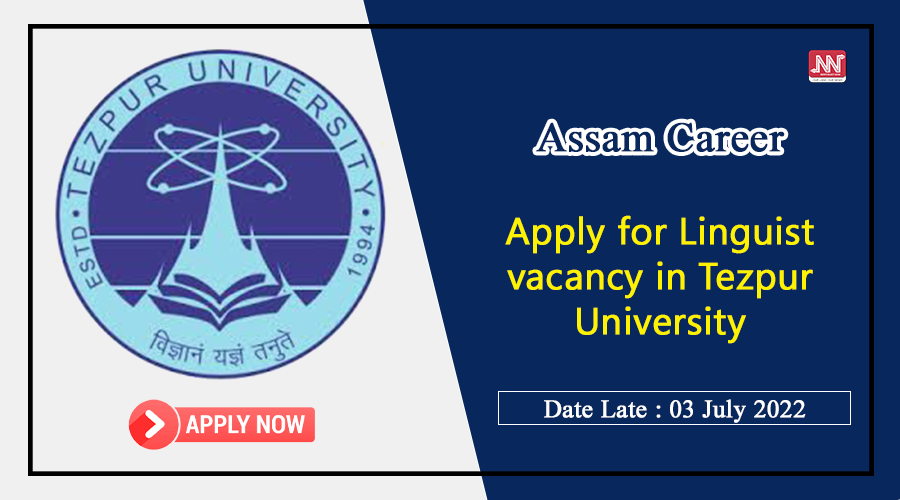 vacancy in Tezpur University