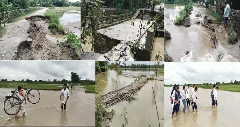 Assam floods: Assam floods: 36 lakh people across 26 districts affected by  deluge - The Economic Times Video | ET Now